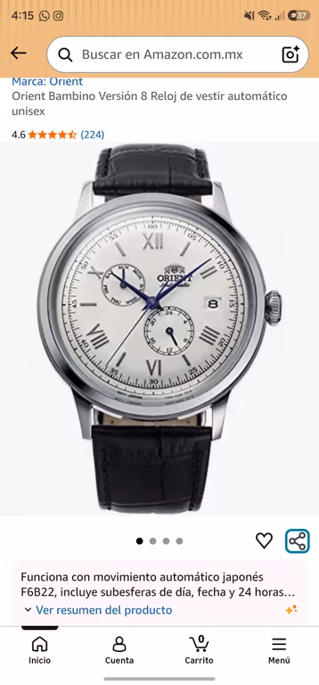 Amazon: Orient bambino versión 8