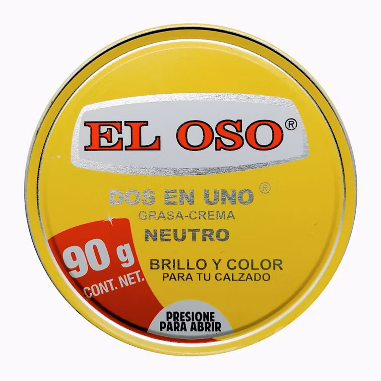 Amazon: El Oso dos en Uno, Grasa Para Calzado Neutro, 90 g (minimo historico)