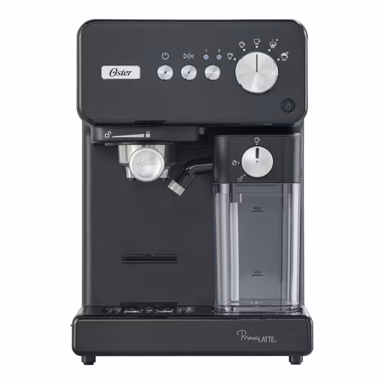 Amazon: Oster Cafetera Automática de Espresso PrimaLatte con Auto-Frothing