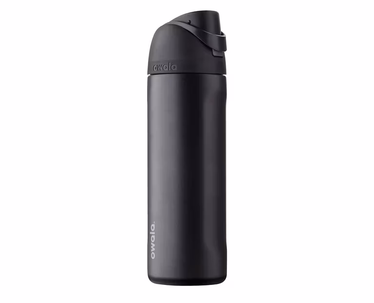 Amazon: Owala 24oz (710ml) - Botella de acero inoxidable - Negro