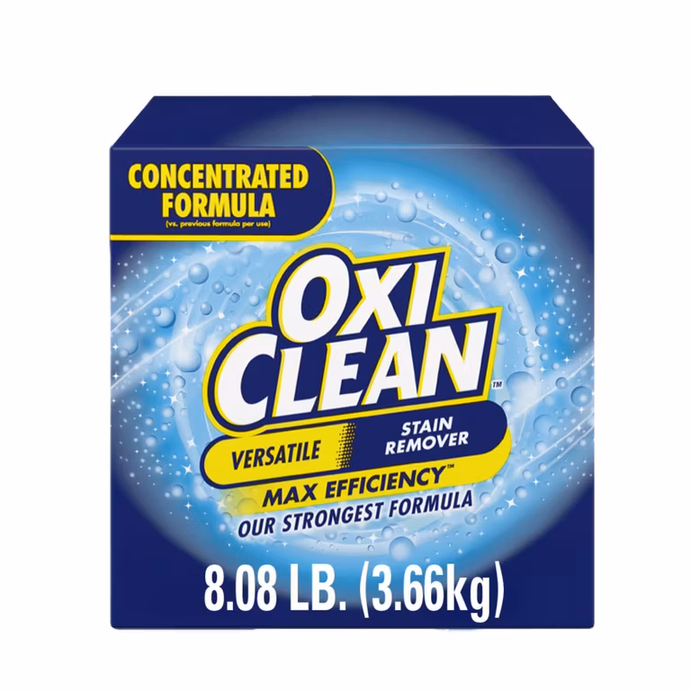 Amazon: OxiClean Max Efficiency Quitamanchas en Polvo 3.6 kg.
