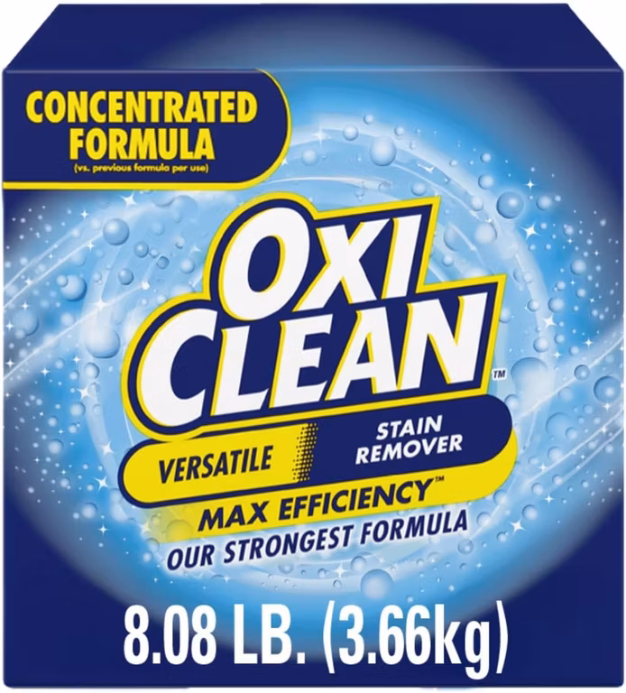 Amazon: OxiClean Max Efficiency Quitamanchas en Polvo 3.6 kg
