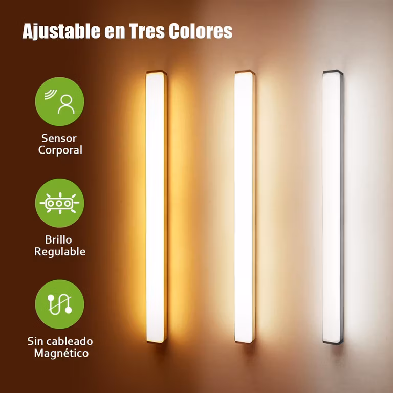 Amazon: 2 Pack luces con sensor de movimiento para closets