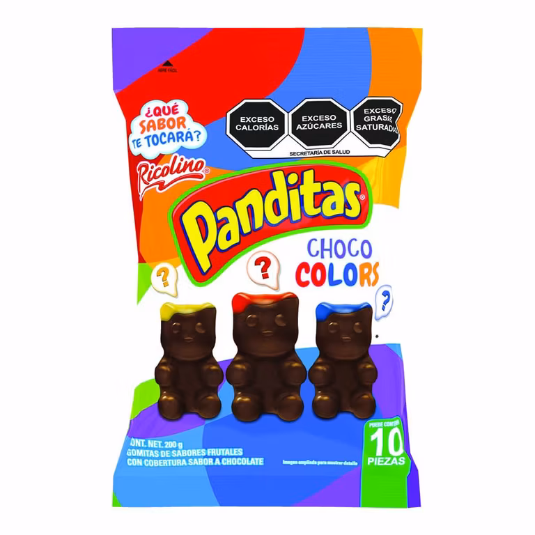 AMAZON: Panditas Choco Colors 200g