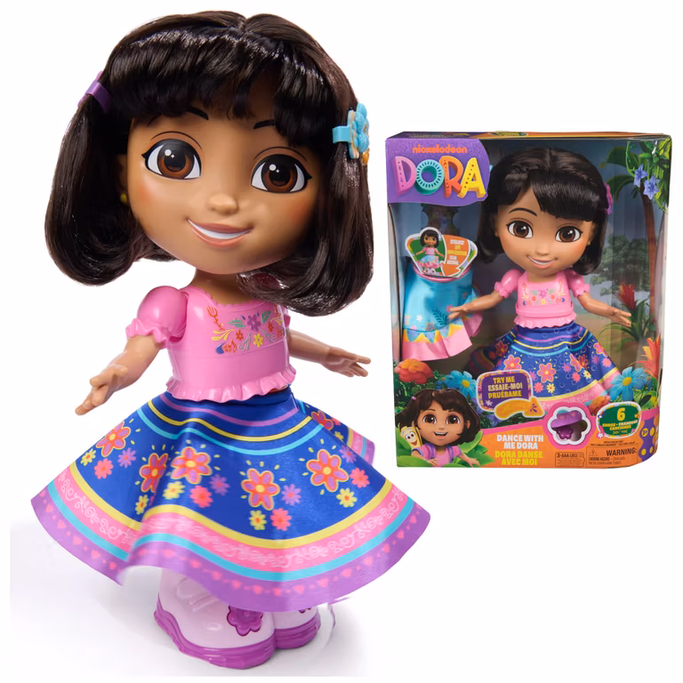 Amazon: Para la bendi muñeca dora baila conmigo frases bilingues