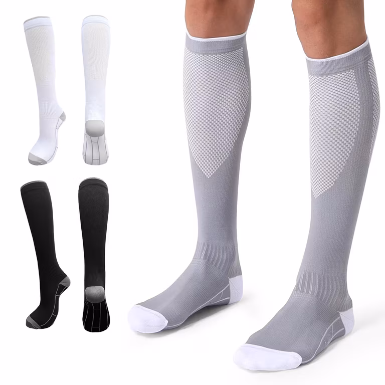 Amazon 3 pares de calcetas de compresión unisex- envío prime