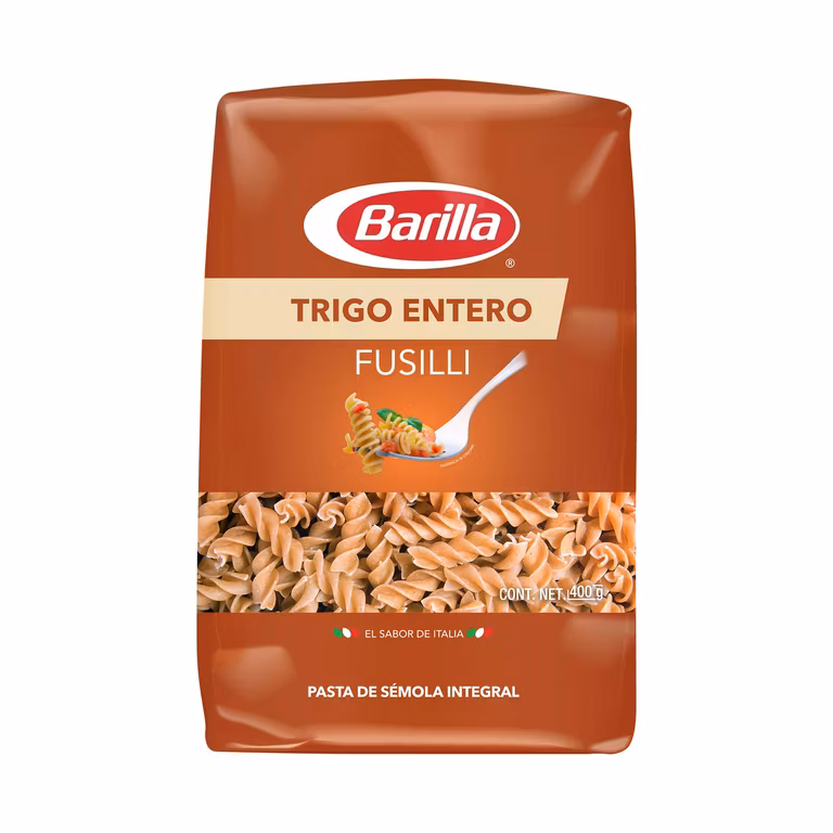 Amazon: Pasta Barilla Fusilli de Trigo Entero 400g 3x2