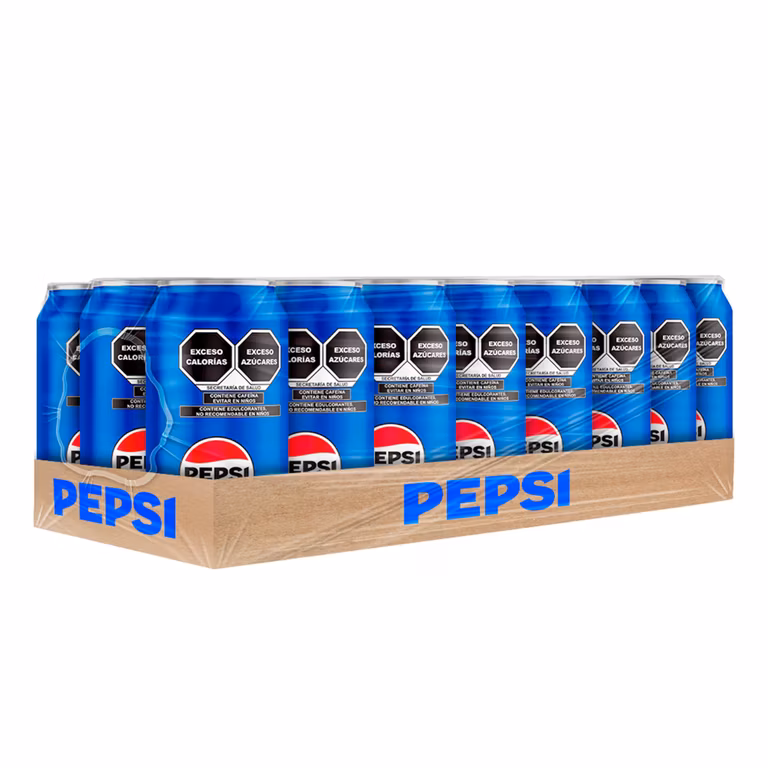 AMAZON: Pepsi Cola Refresco de Lata de 355 mililitros. Paquete de 24 latas (Planea y Ahorra)
