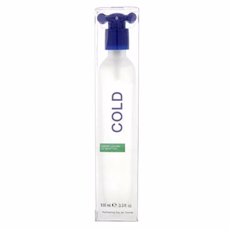 Amazon: Perfume Benetton Eau de toilette en aerosol Cold for Men 3.3 onzas