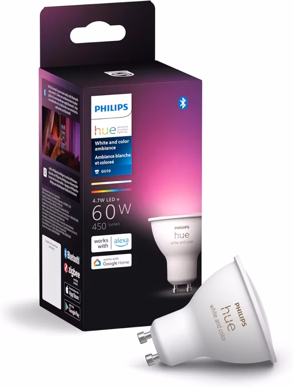 Amazon - Philips Hue Foco Inteligente GU10