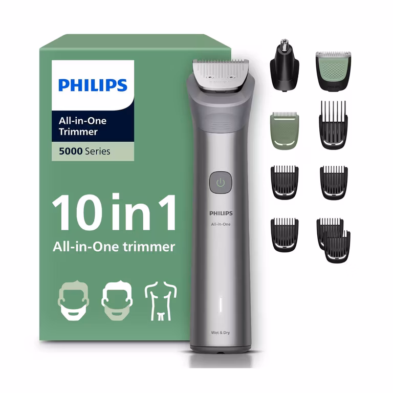 Amazon: Philips Multigroom Serie 5000, Recortadora 10 en 1 MG5922/15.- Oferta Amazon Prime