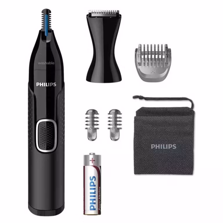Amazon: Philips Recortadora de Vello Nasal Series 5000, Para Nariz, Orejas y Cejas, Tecnología PrecisionTrim