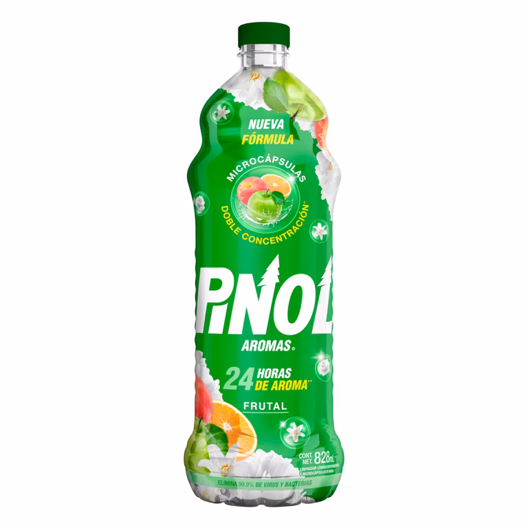 Amazon: Pinol Aromas Limpiador Aromático Frutal 828ml, color Verde, 828 ml