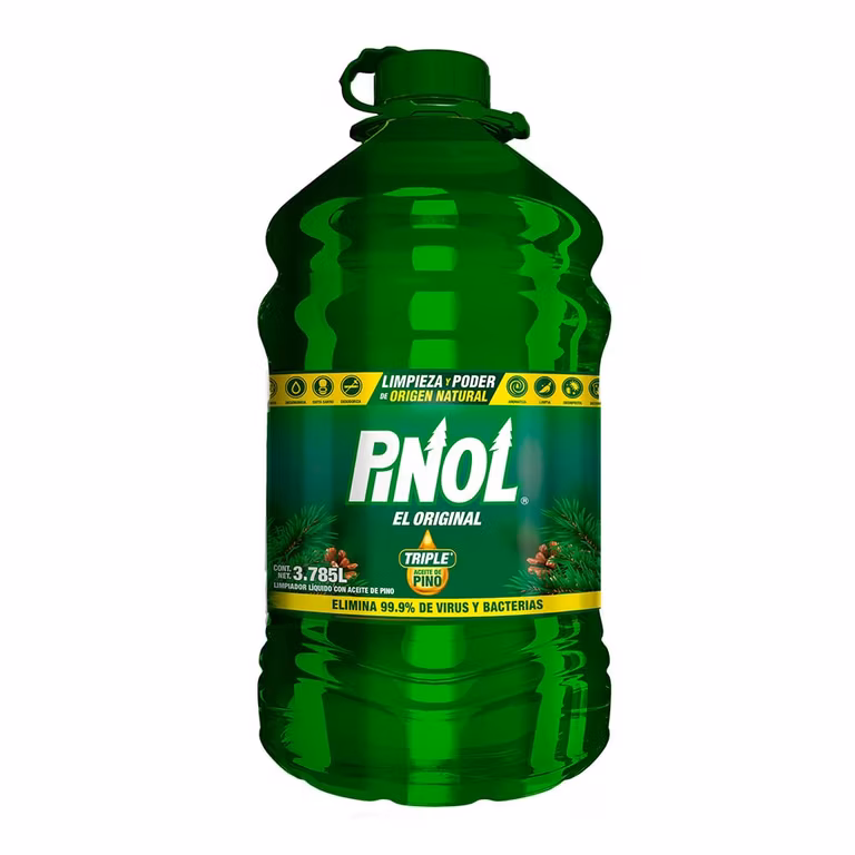 Amazon: Pinol El Original Limpiador Desinfectante 3.7 lt ($59 c/u comprando 2)
