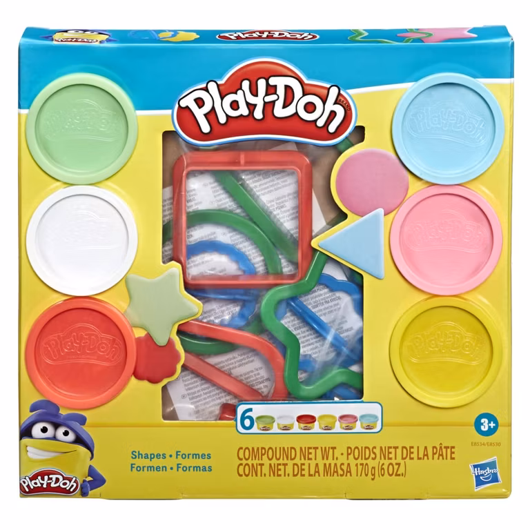 AMAZON: Play-Doh Formas Kit de Manualidades con 6 Latas de Compuesto