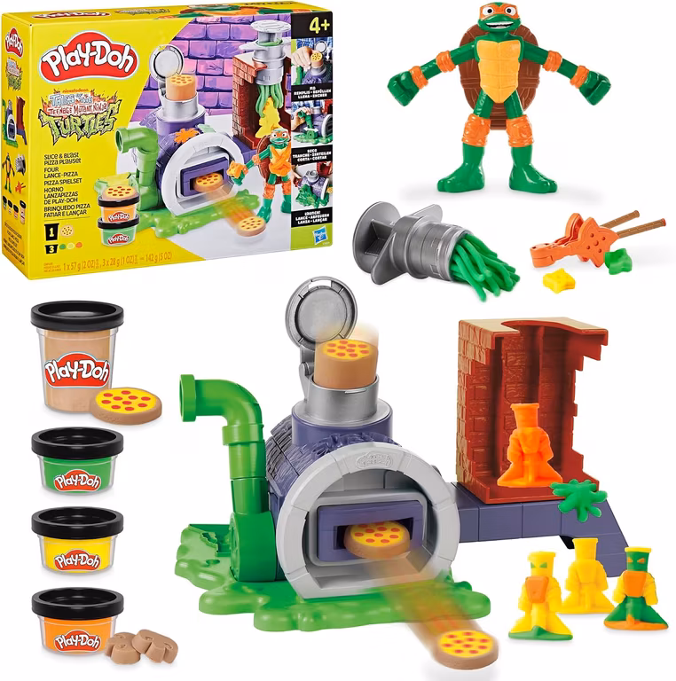Amazon - Play-Doh Hasbro Tortugas Ninjas Horno Lanzapizzas