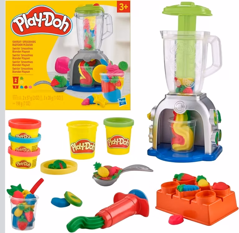 Amazon: Play-Doh - Licuadora de Batidos Coloridos