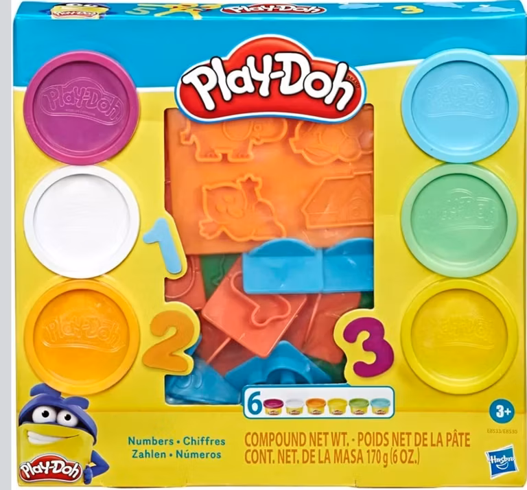 Amazon: Play-Doh Set de Números del 0 al 9