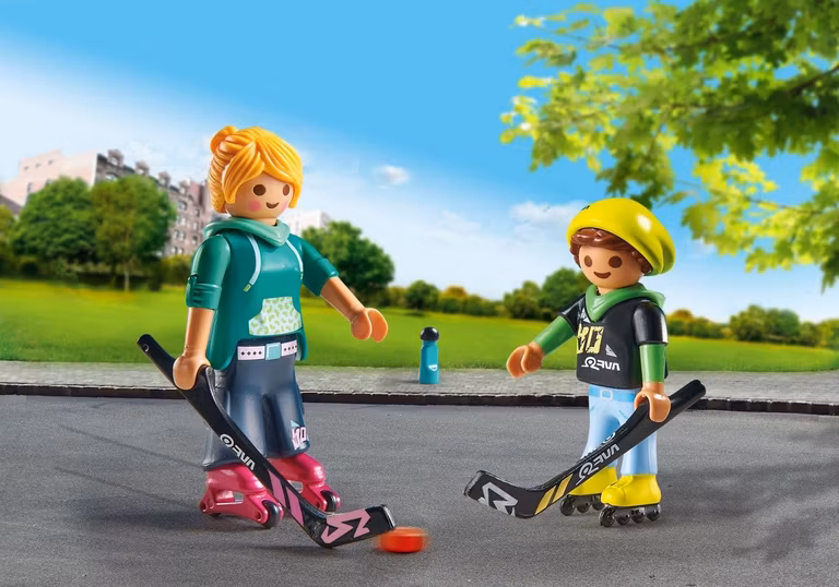 AMAZON: Playmobil DuoPacks Hockey sobre Patines