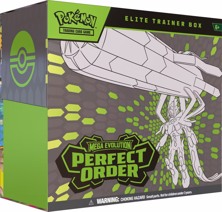 Amazon: Pokémon TCG: Mega Evolution—Perfect Order Elite