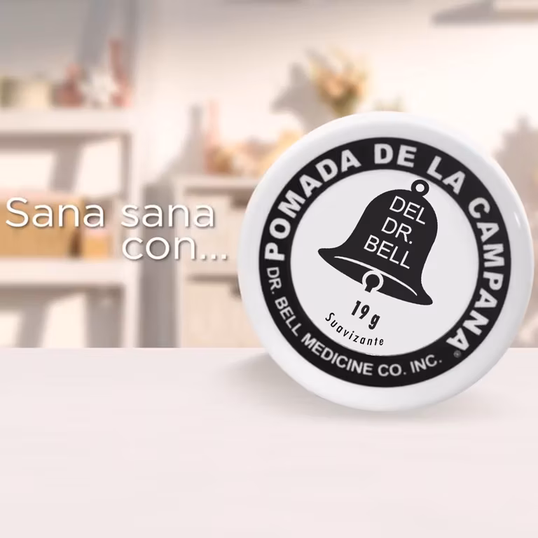 AMAZON: POMADA DE LA CAMPANA - Humecta la piel. Tarro con 19g.