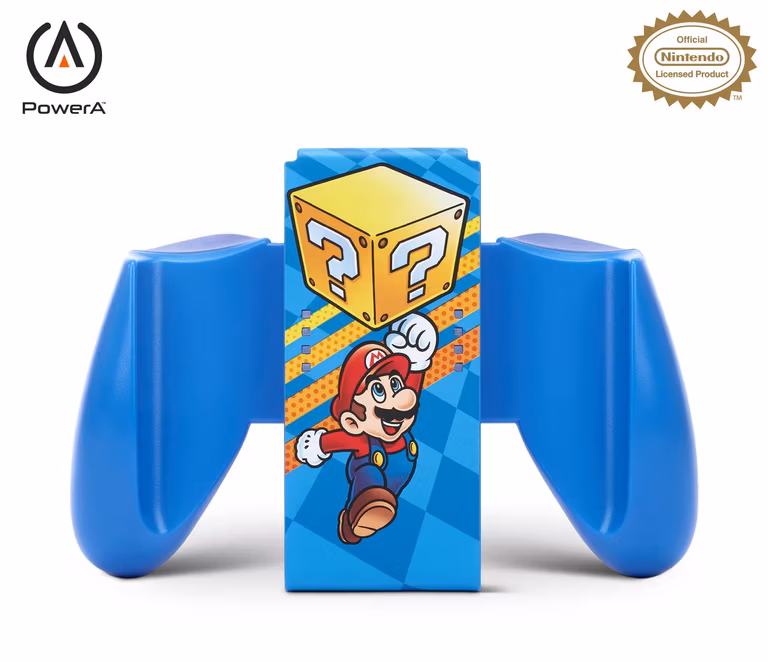 AMAZON: PowerA Joy-Con Comfort Grip for Nintendo Switch - Mystery Block Mario