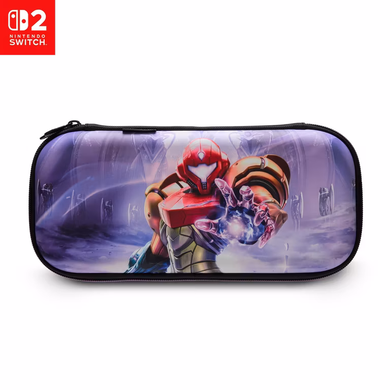 Amazon: PowerA Slim Case para Nintendo Switch 2 | Temática de Metroid