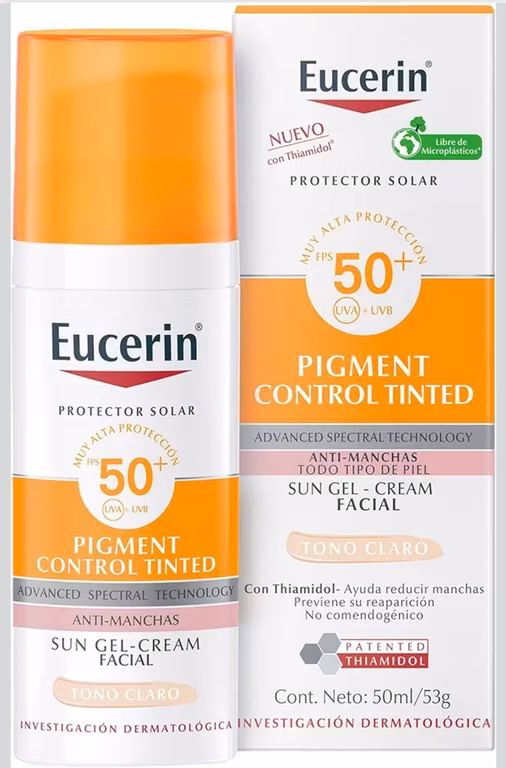 Amazon prime day: EUCERIN Sun Protector Solar Pigment Control Tono Claro FPS50+, 50 ml (Planea y Ahorra)