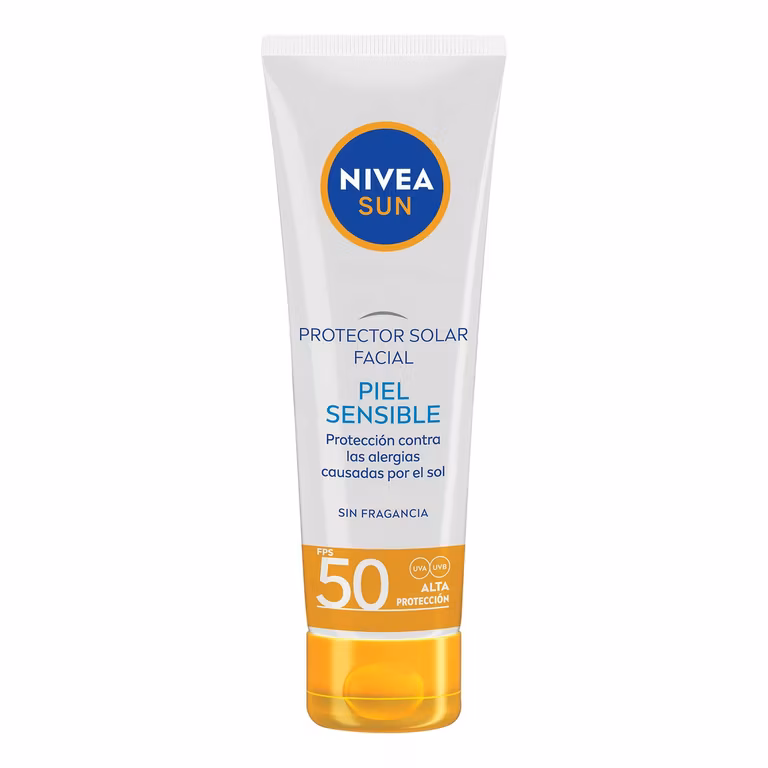 Amazon: Protector Solar Nivea Piel Sensible 50 ML (con planea y ahorra)