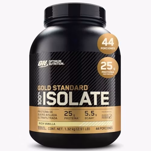 Amazon: Proteína Optimum Nutrition Gold Standard, Vainilla 2.91 lb/1.32 kg