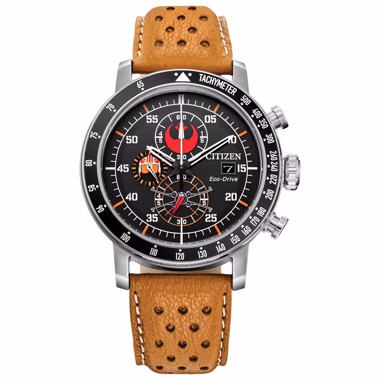 Amazon: Reloj Citizen Eco-Drive Star Wars Piloto Rebelde 44 mm CA4478-56L