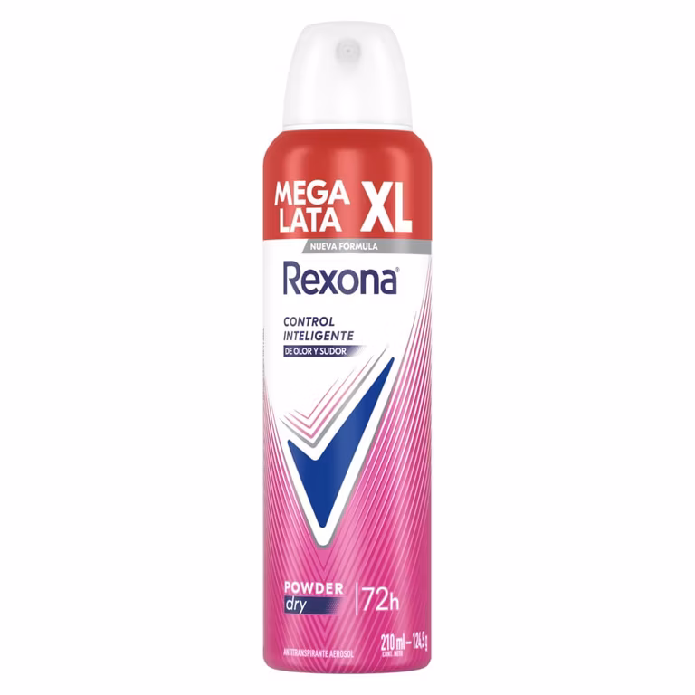 Amazon: Rexona Antitranspirante Lata XL Powder Dry para mujer 210 ML (con planea y ahorra)