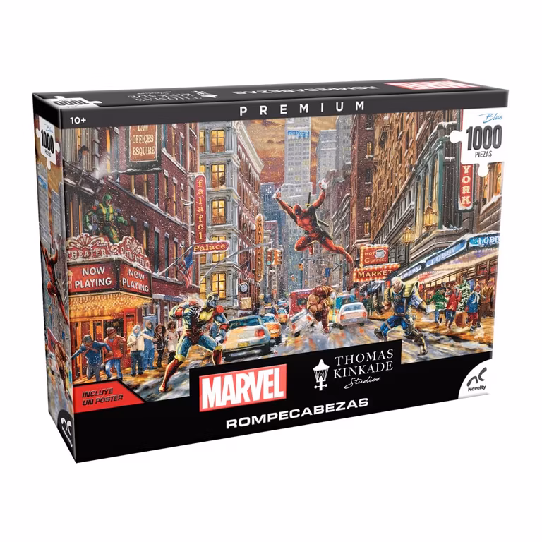 Amazon: Rompecabezas Premium Deadpool Thomas Kinkade 1000 Piezas