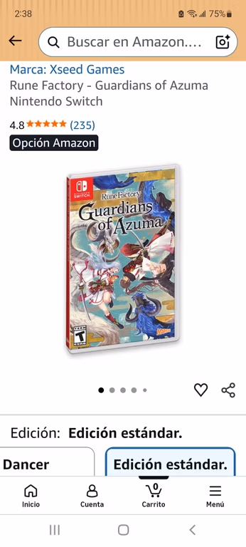 Amazon: Rune factory guardians of azuma Nintendo switch