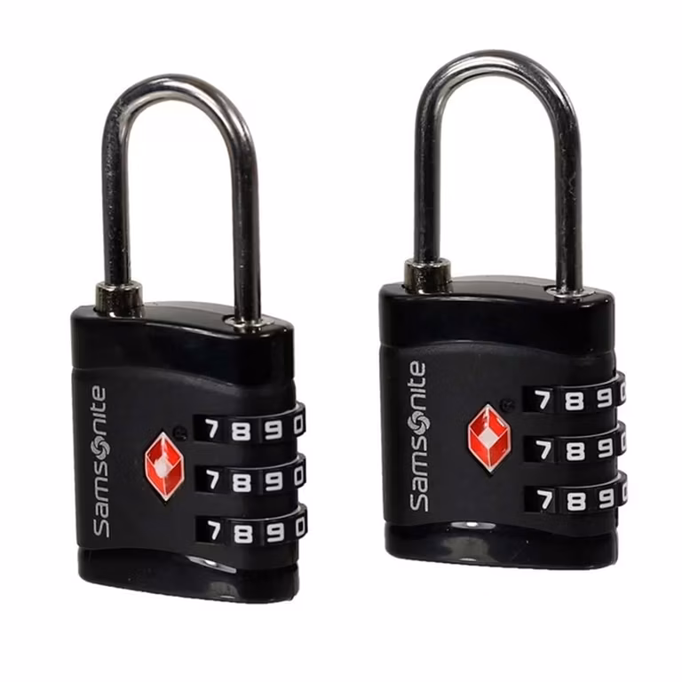 Amazon: Samsonite Global Ta Lock Combilock 3 Dial Tsa X2 Black