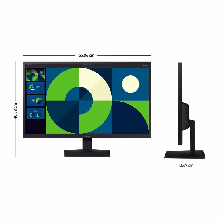 AMAZON: Samsung 24" Essential Monitor S3 D310, FHD, Computer Monitor, Game Mode, 3000:1 de Radio de Contraste, Intelligent Eye Care (Prime)