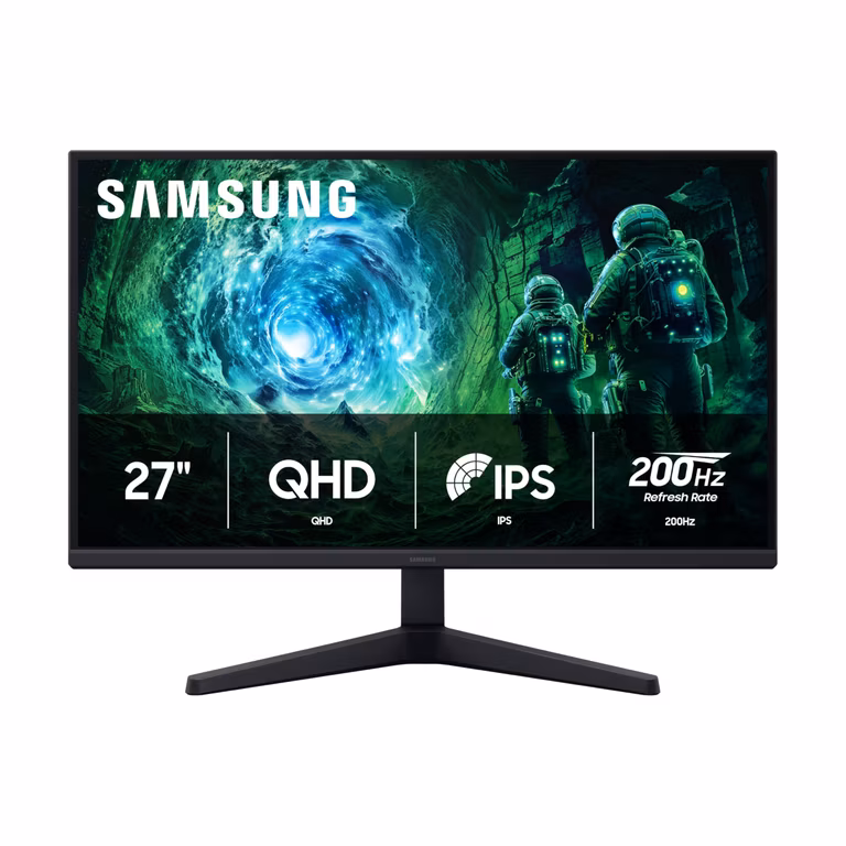 Amazon: SAMSUNG Monitor QHD Odyssey G5 G53F de 27", 200 Hz, IPS, AMD FreeSync Premium, Ecualizador de Negros