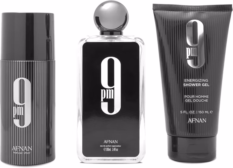 Amazon: Set Afnan 9Pm para Hombre (3Pz)