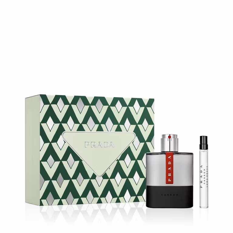 Amazon: SET PARA CABALLERO PRADA LUNA ROSSA CARBON EDT 100ML + PERFUMERO 10ML