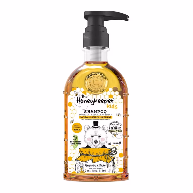 Amazon: Shampoo The Honeykeeper 3 en 1 414ml comprando 8 con Planea y Ahorra