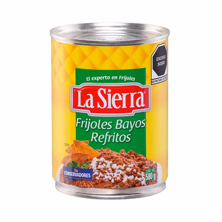 AMAZON: La Sierra Frijol Refrito Bayo 580 gramos