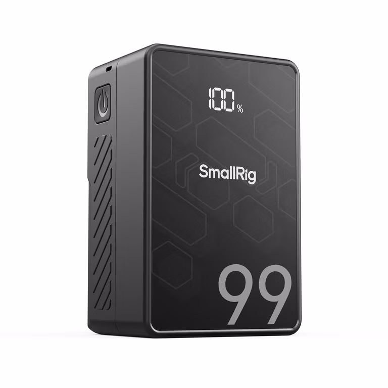 Amazon: SmallRig VB99 SE V Mount Battery, 99Wh / 6800mAh Mini V-Mount Batería powerbank con Carga rápida PD 65W USB-C