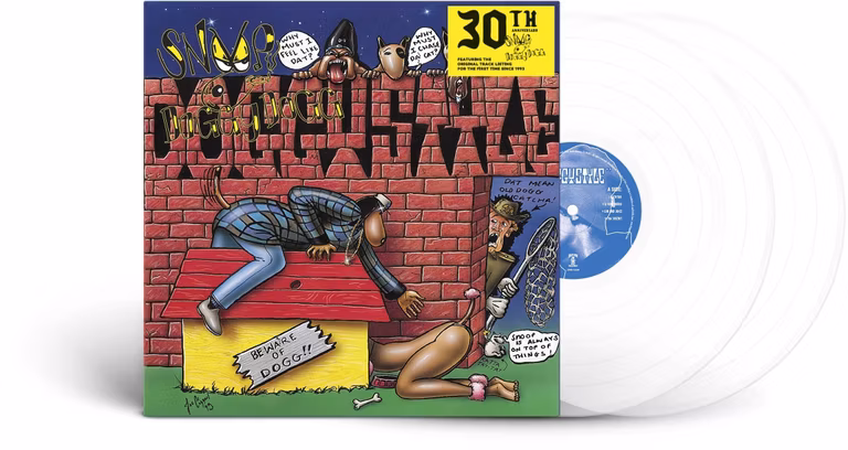 Amazon: Snoop Doggy Dogg Doggystyle 30th anniversary Edition (Clear Vinyl 2 Lp )