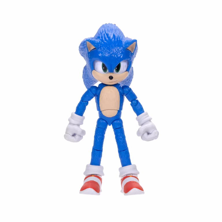 Amazon: Sonic - Cifras de acción de 5 Pulgadas, Figura de Juguete de coleccionista, Altamente articulada para niños, con Licencia Oficial