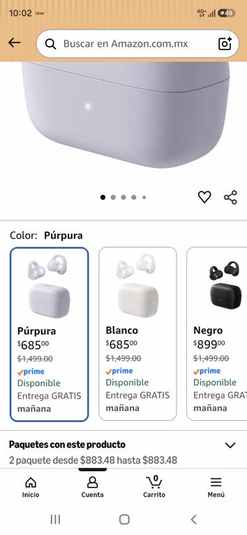 Amazon: Soundcore by Anker C50i Audífonos de Oído Abierto