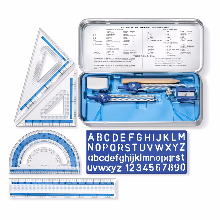 Amazon: Staedtler STD55710BN Xcellence Math Set 10 piezas