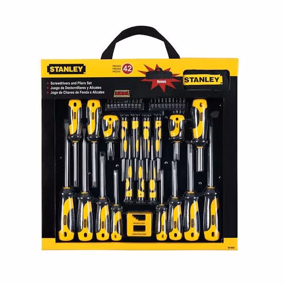 Amazon: STANLEY juego de destornilladores, 42 piezas con bolsa de regalo