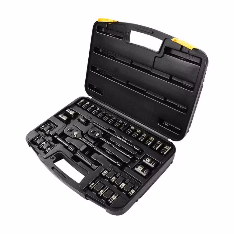 Amazon: STANLEY Juego de Llaves Mecánicas 3/8", Incluye Caja de Herramientas, 37 Piezas, 87-320