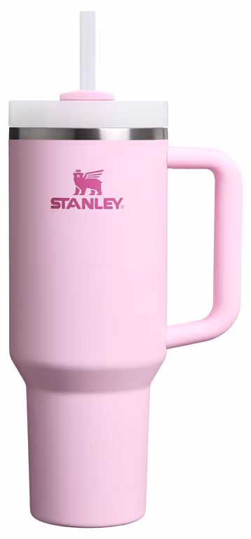 AMAZON: Stanley Quencher H2.0 Vaso con asa y Pajita, 40 onzas, Flor de Cerezo (Disponible Color Hortensia)