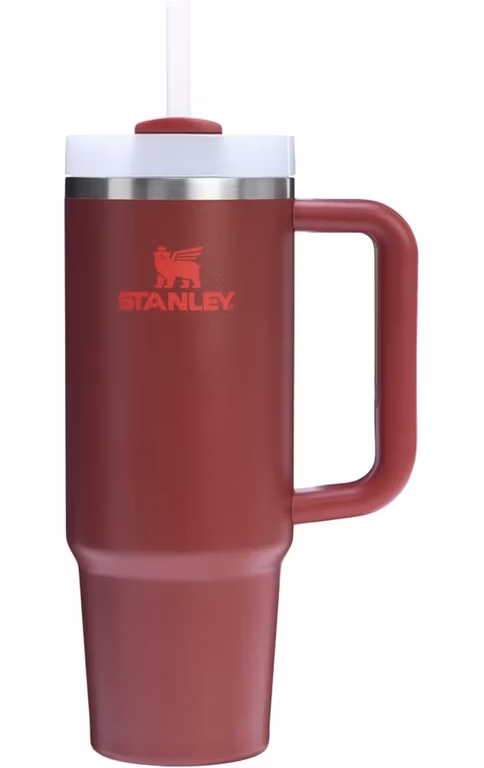 Amazon - Stanley Quencher H2.0 - Vaso con asa y pajita, 30 onzas, tapa Flowstate de 3 posiciones, color arándano